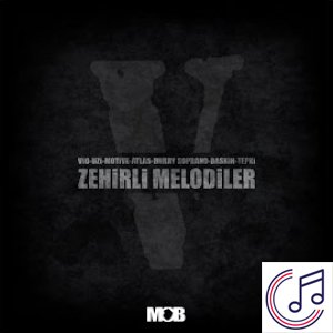 Zehirli Melodiler albüm kapak resmi